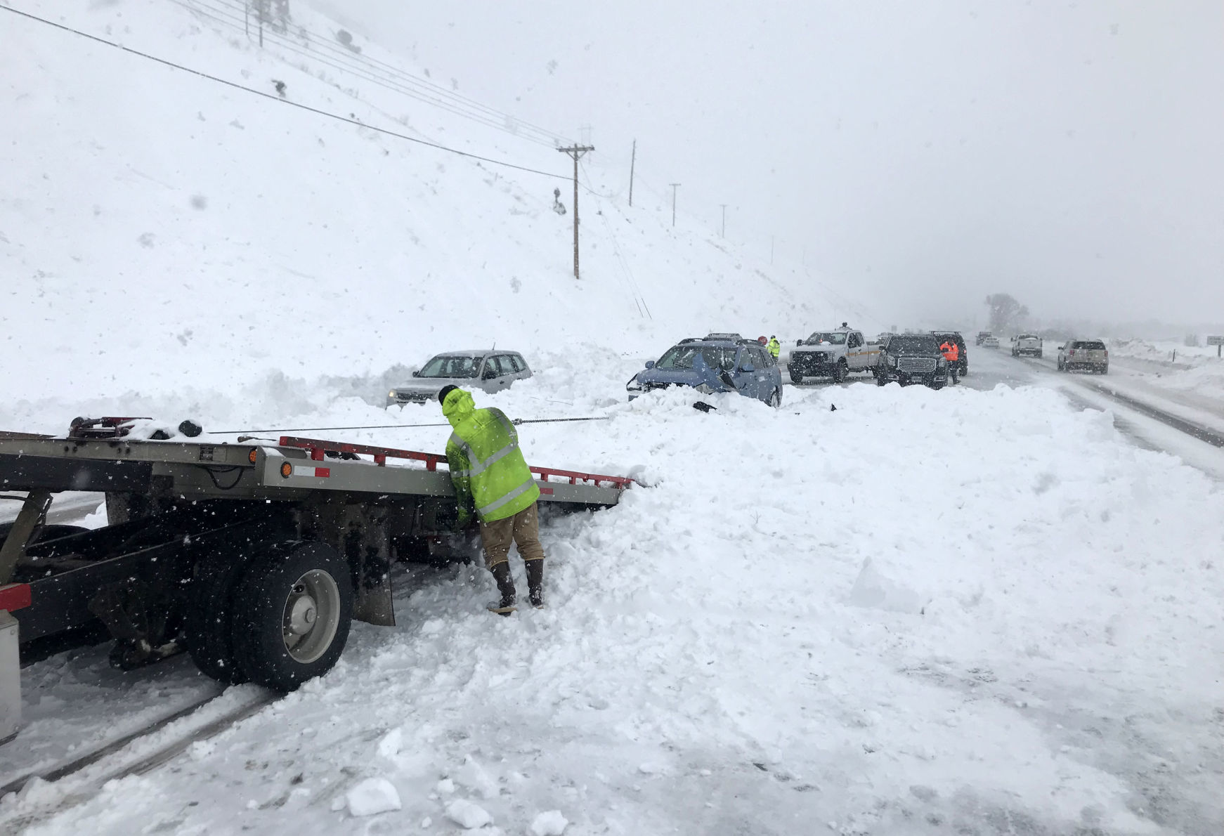 Highway 89 avalanche